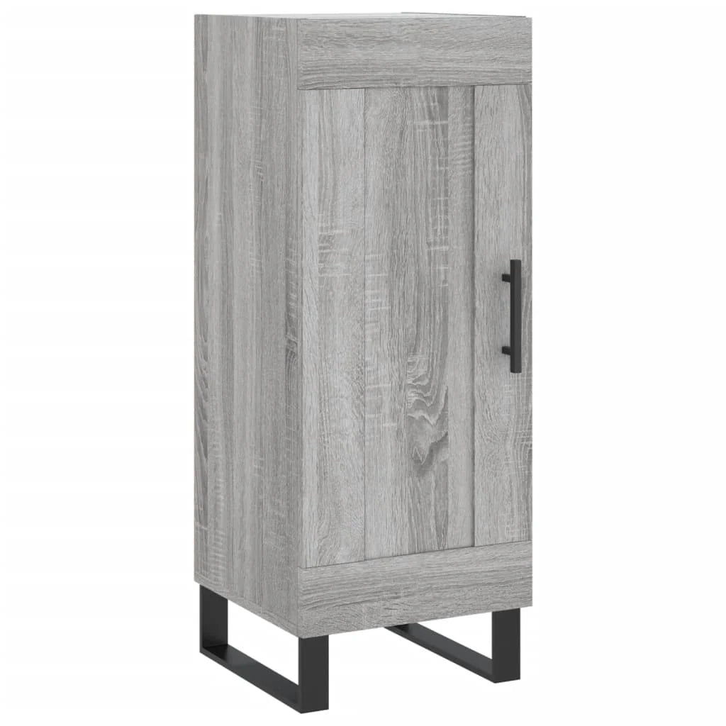 Buffet credenza cassettiera mobiletto mobile contenitore organizer cucina soggiorno Sonoma 34,5 x 34 x 90 cm legno ingegnerizzato grigio 02_0036305