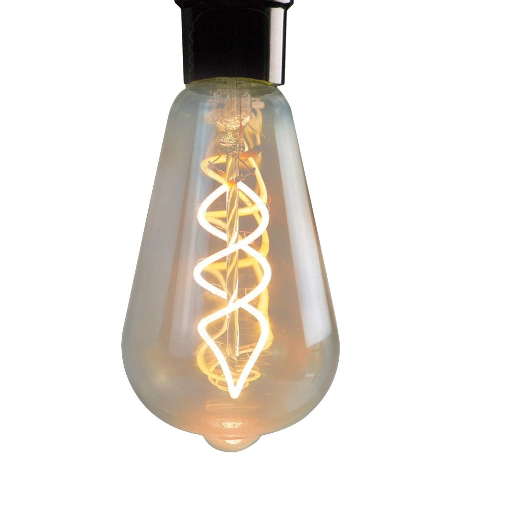 ZMH Lampadina LED 1 lampadina Edison E27 LED 4W ST64 2200K