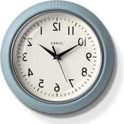 Cronometro da cucina | Orologio da tavolo | 25 cm | Blu chiaro | Numeri facili da leggere | Ideale per la cucina o l'ufficio