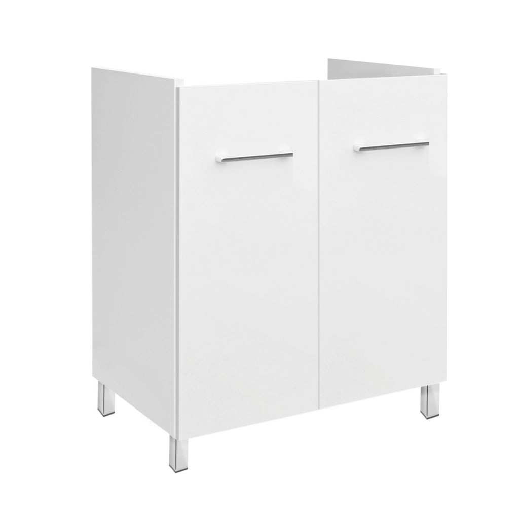 MOBILE PER LAVATOIO IN CERAMICA CM 60X50- cm 58,3x48 p/pil60x50 Cemento- DH- pezzi 1