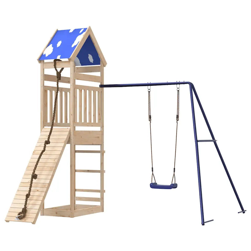 Set da Gioco da Esterno in Legno Massello di Pino 3279028