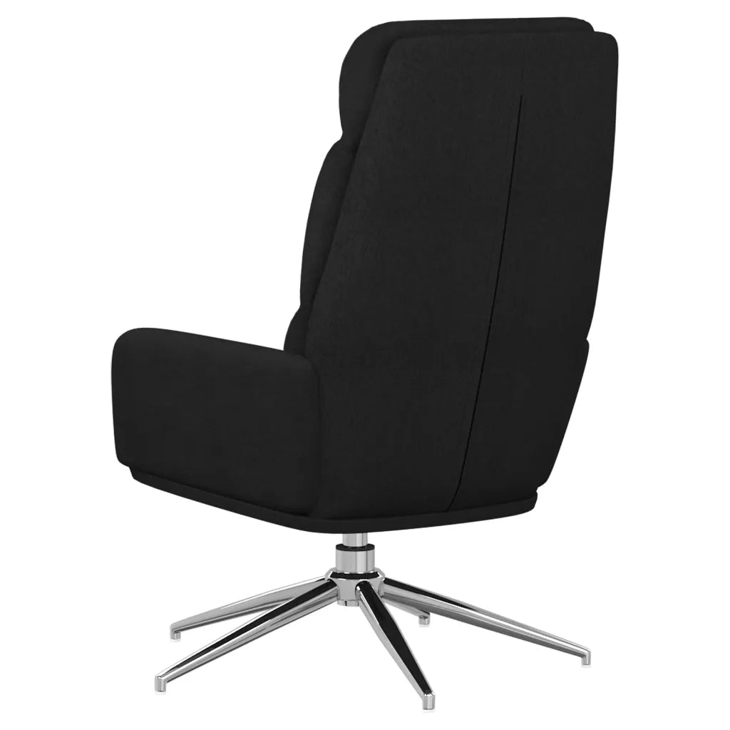 Sedia Relax Nera in Tessuto cod mxl 14994