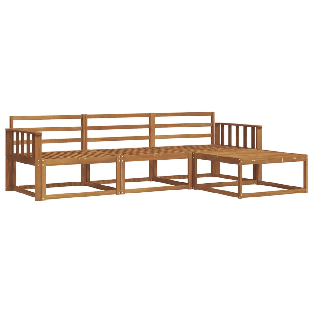 Set di divani da esterno 4 pcs Naturale 3367397