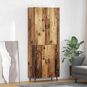 Credenza 2 pcs Legno vecchio Legno multistrato 3415649
