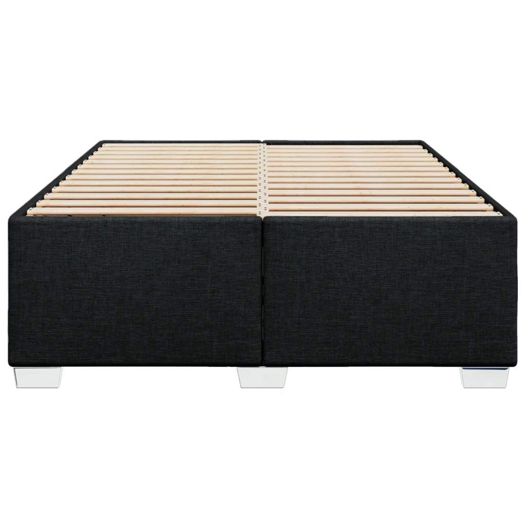 Giroletto senza Materasso Nero 140x200 cm in Tessuto 3284480
