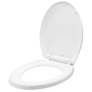 Sedile wc copri water tavoletta vaso universale bianco polipropilene pp sistema soft closing bagno *** pezzi 1