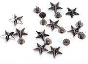 Viti a spillo 50 pezzi - Viti a spillo per pelle - Spine metalliche - Spine a zinkle - 14 mm/0,6 pollici - Viti a spillo decorative