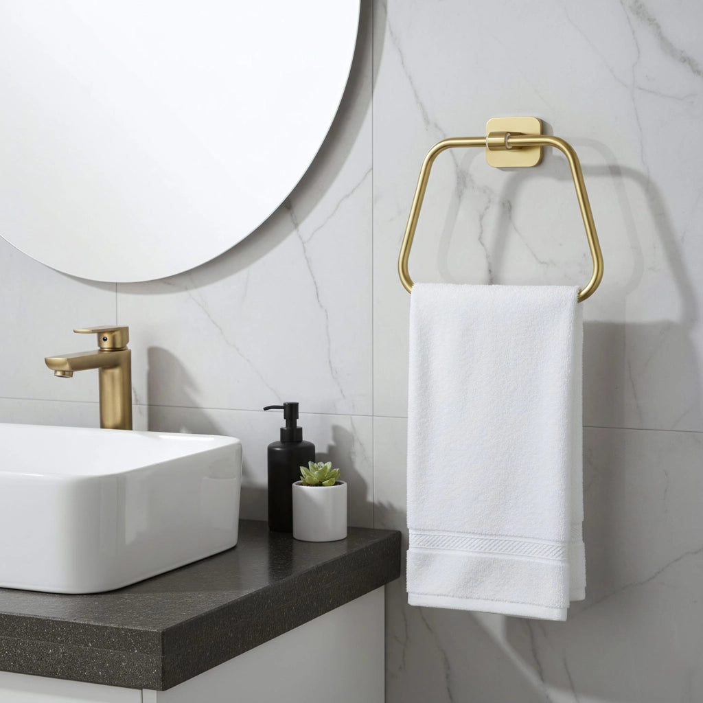 Portasciugamano Da Bagno 5910 Nico Brush Gold