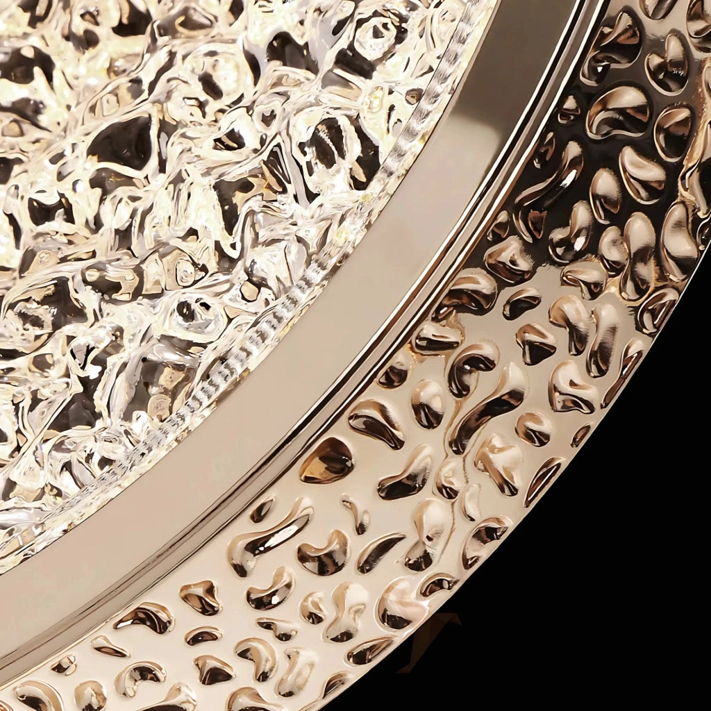 Lampadario A Sospensione In Cristallo Lhj106-1cp Light Rose Gold