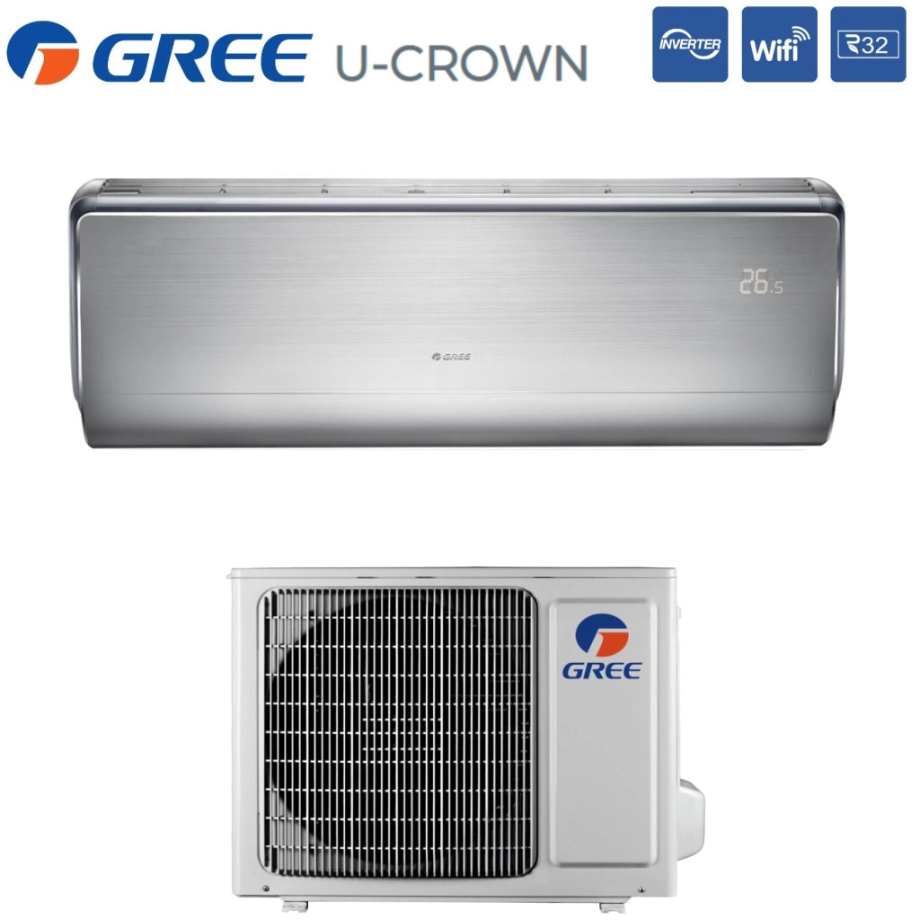 Condizionatore Gree U-Crown 9000 Btu GWH09UB-K6DNA4A R-32 Wi-Fi Integrato