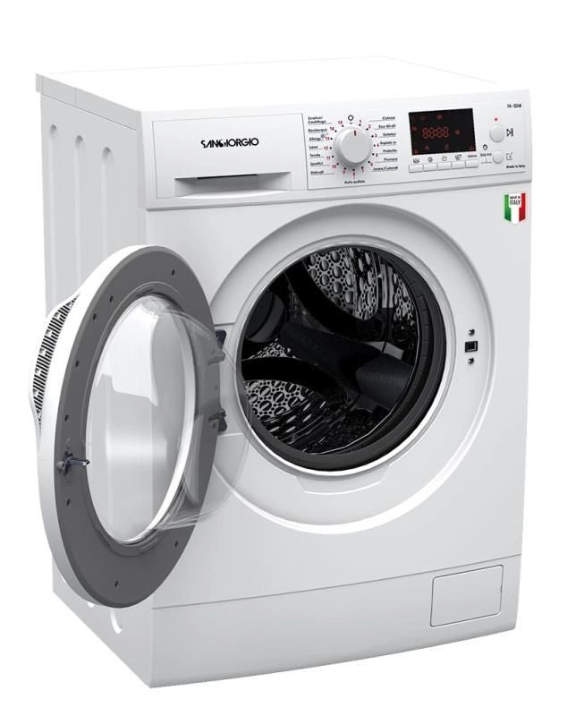 SanGiorgio F1012D9 lavatrice Caricamento frontale 10 kg 1200 Giri/min Bianco