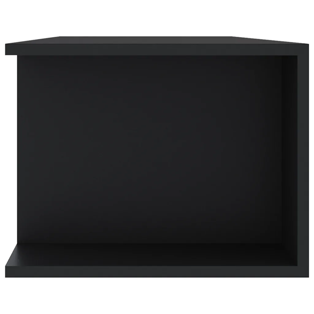 Mobile Porta TV con Luci LED Nero 135x39x30 cm