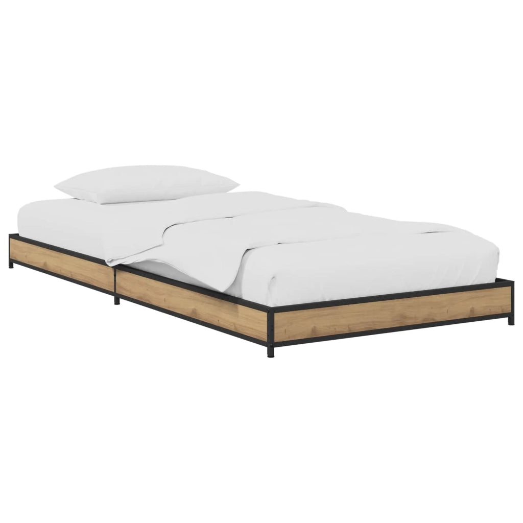 Struttura del letto-Giroletto Rovere Artigianale 80 x 200 cm 857968
