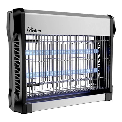 Zanzariera elettrica ardes ar6s16c zak a scarica  silver e black