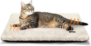 Deken autoalimentante per gatti - cuscino silenzioso per gatti - degenza elettrica per gatti - degenza riscaldante lavabile - morbido e soffice 74 x 46 cm