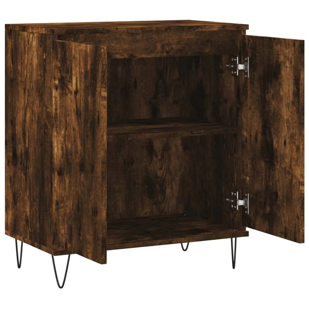 Buffet credenza cassettiera armadio mobile contenitore organizer per cucina soggiorno salotto 60 x 35 x 70 cm legno ingegnerizzato marrone 02_0030978
