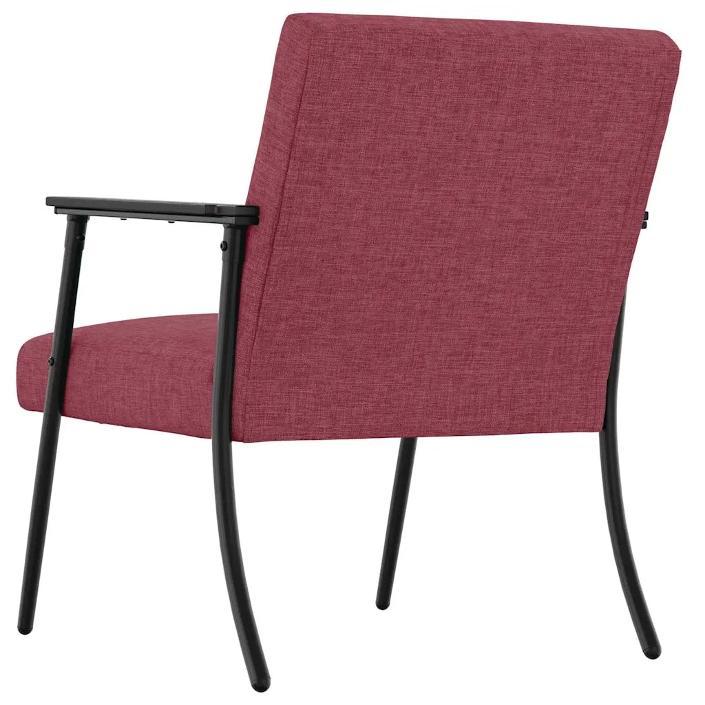 Divano Sedia-Poltrona Rosso Vino Tessuto 111842