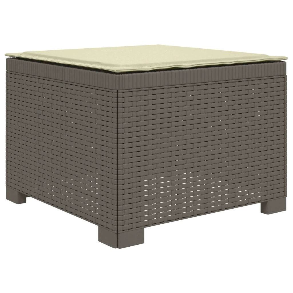 Divano da giardino 3 posti con cuscini in look rattan PP 8011900