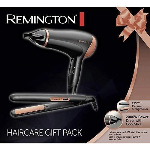 Remington Haircare Gift Pack asciuga capelli 2000 W Beige, Nero