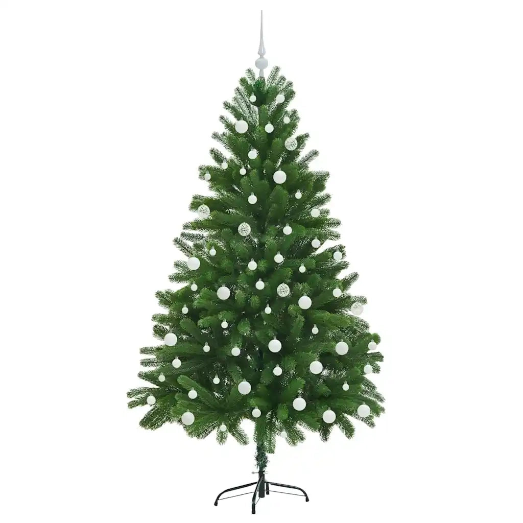 Albero di Natale con 300 LED con supporto Verde 180 cm PE 3396334