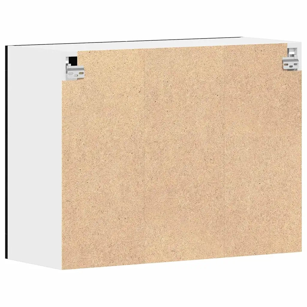 Armadio pensile Lyon Rovere Nero 80 x 31 x 60 cm 863147
