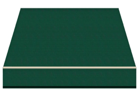 Tenda da Sole a Bracci Estensibili Tempotest Para', col. Verde 5, Largh. 3m x Sporgenza 2.35m con Mantovana Ondulata - Arganello Destro