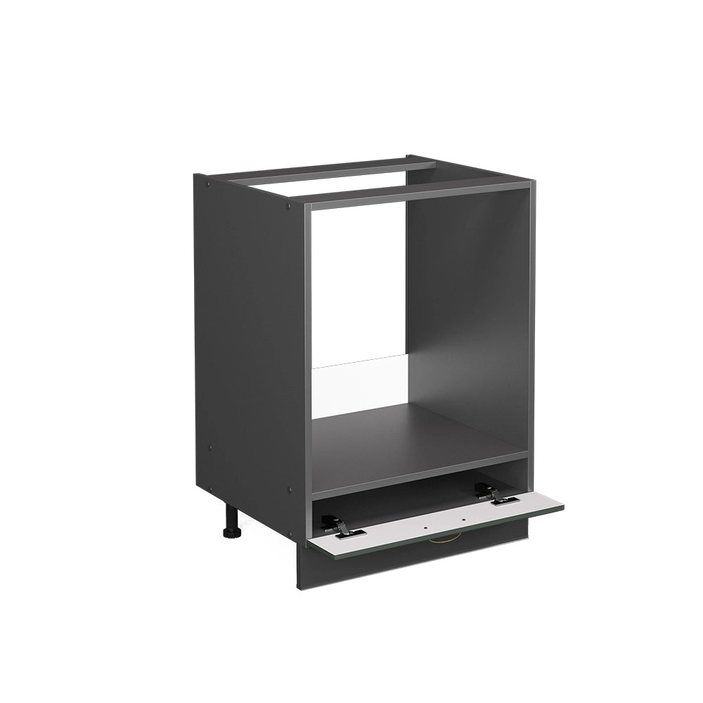 Mobile per forno da incasso Fame-Line Verde-oro rustico/Antracite 60 cm, PL Marmo Vicco