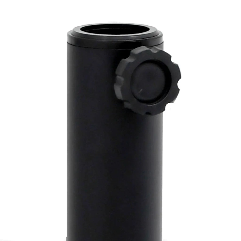 Base rettangolare per ombrellone 60,5 x 41 x 38 cm con 3 adattatori stabilità rinforzata stile outdoor acciaio nero 02_0047476