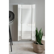 Specchio da parete Glasgow con ante laterali richiudibili 45x2x160H