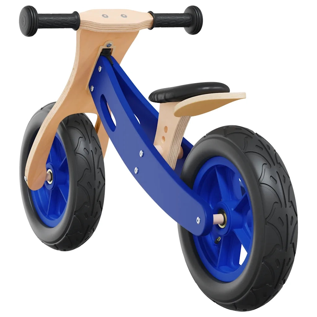 Bicicletta Senza Pedali per Bambini con Pneumatici Aria Blu CFW7988326