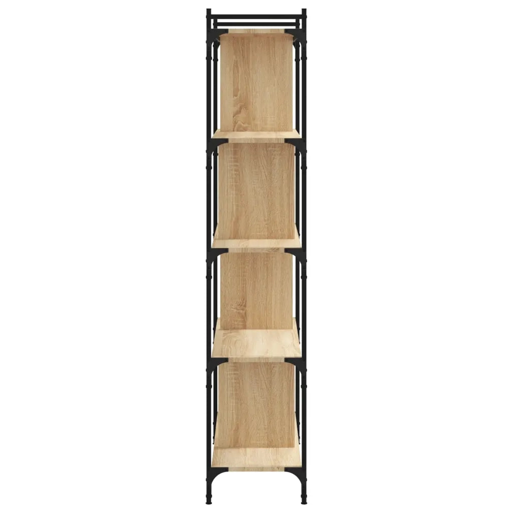 Libreria Rovere Sonoma 5 Ripiani 76x32x158 cm Legno Multistrato 833941
