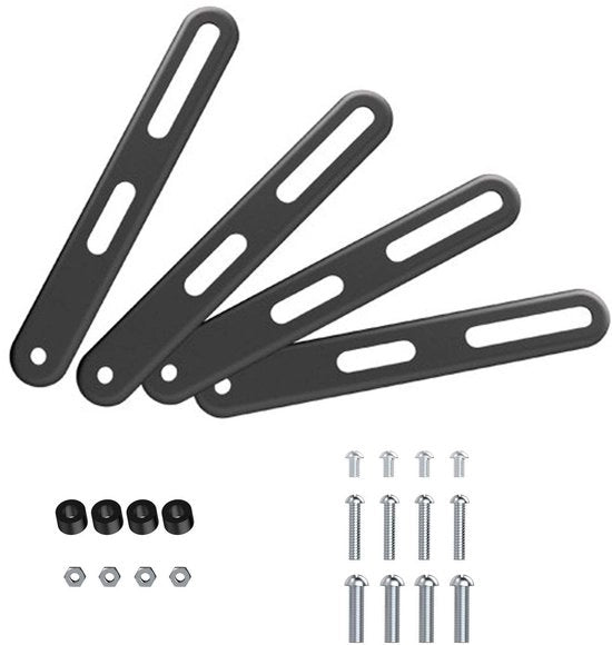Adattatore VESA per supporti TV a parete, compatibile con tutti i supporti TV VESA 200x200mm per raggiungere pattern VESA più grandi, adatto per schermi TV da 26"-55" [VESA]