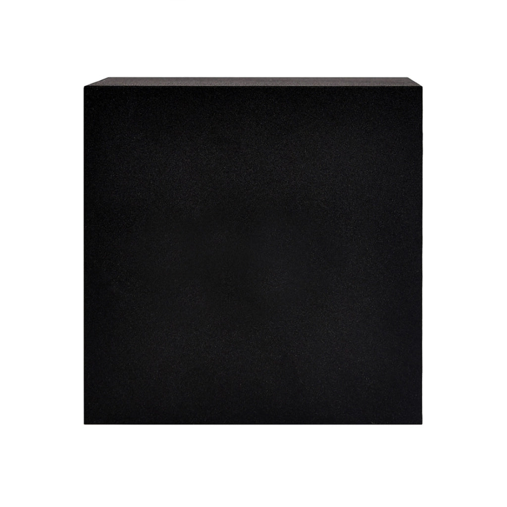 APPLIQUE LED CUBO NERO 10W LUCE CALDA 3000K° - DESIGN ELEGANTE CON DOPPIA EMISSIONE REGOLABILE IP65 PER ESTERNI