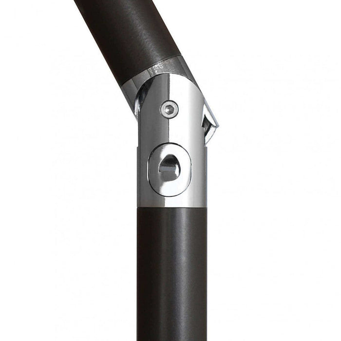 Ombrellone da Giardino 2x2 m Palo Ø38 mm Nice in Alluminio Antracite