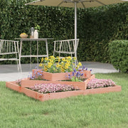 Fioriera 112x112x27 cm in Legno Massello di Douglas 823890