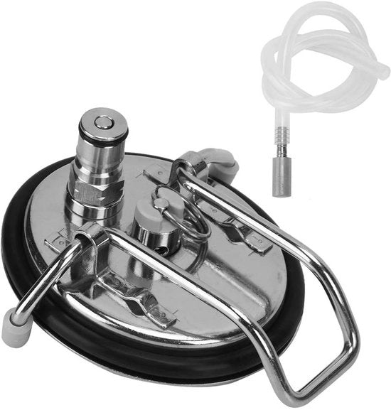 Set di sostituzione per bottiglie di birra/soda - 0.5 micron pietra di diffusione - 130 psi - Dimensioni 11.5 x 9.6 cm - Tappo per bottiglie di birra
