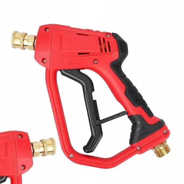 Pistola a Spruzzo Rossa 4000 PSI – Alta Pressione, Ergonomica | Attacco Rapido 1/4”, Filettatura M22-14