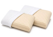 Set 2 Guanciale Memory Foam Forato Ergonomico 72x42 cm - H 15 cm  Sostegno Medio Dormidea Classico Air