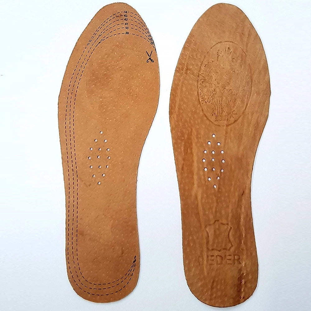 Trade Shop - Coppia Solette Sottopiede Eco Pelle Taglia 35-46 Scarpe Uomo Donna Universali -