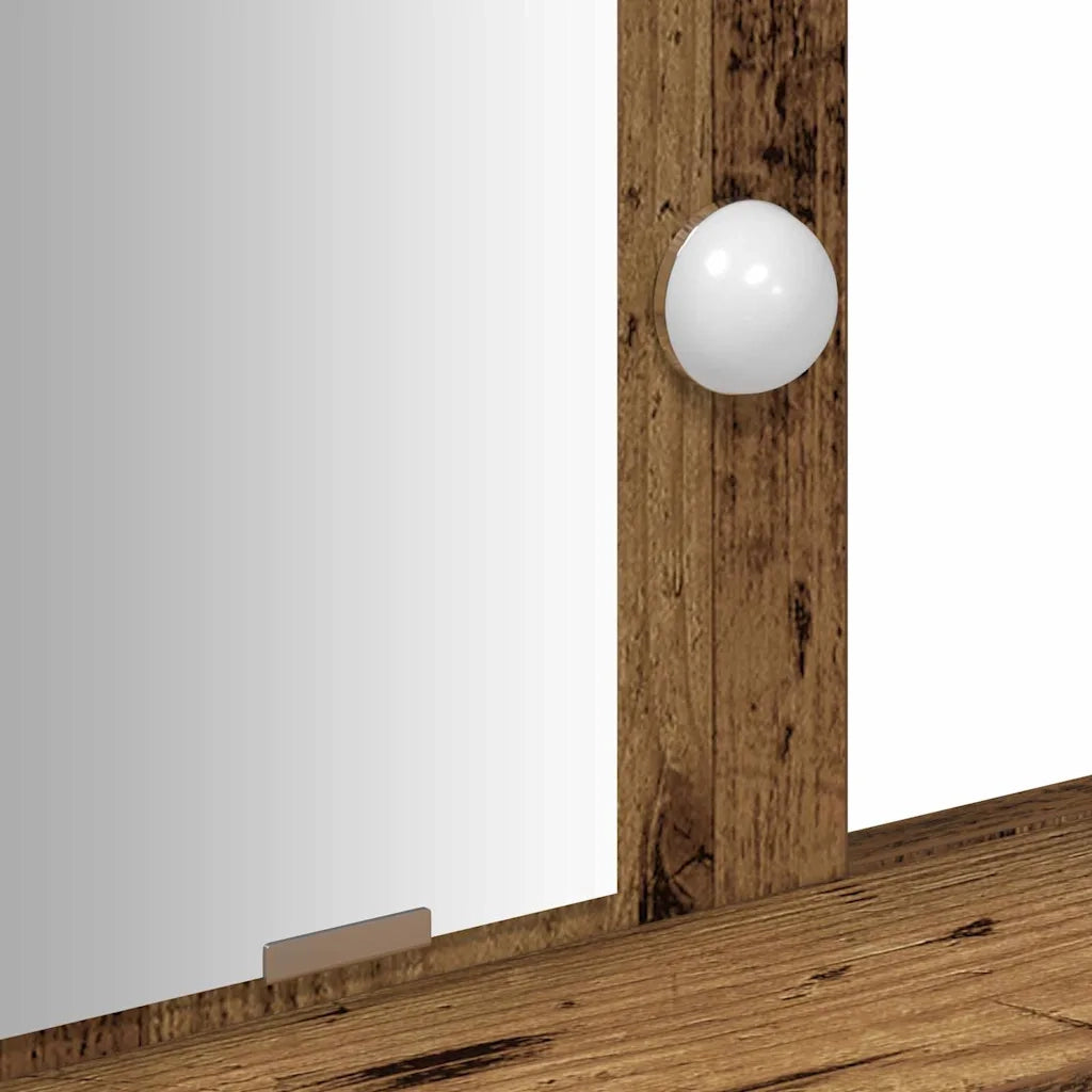 Tavolo da Trucco Marrone 79 x 41 x 140 cm Legno ingegnerizzato 865170