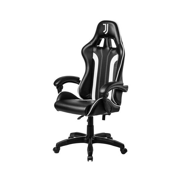 Sedia gaming qubick sgpn0003 juventus fino alla fine black e white