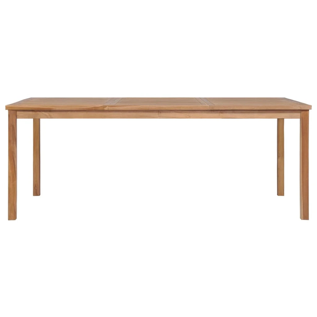 Set da pranzo da giardino per esterni da 9 pezzi legno massello di teak 02_0014086