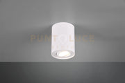 COOKIE CILINDRO SPOT ORIENTABILE BIANCO D. 9,6CM H. 12,5CM 1 LUCE ATTACCO GU10