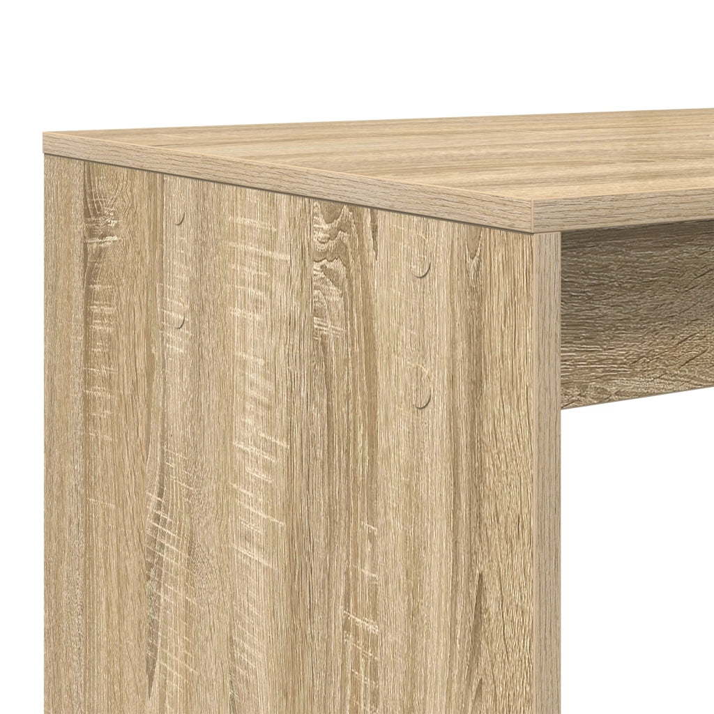 Scrivania per Computer Rovere Sonoma Legno ingegnerizzato Media