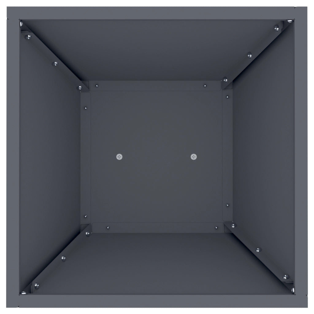 Supporto per piante Antracite Plastica 35 x 35 x 73 cm Fioriere