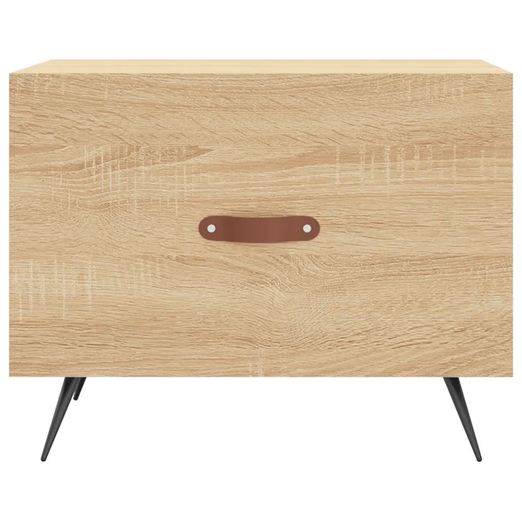 Tavolino da Salotto Rovere Sonoma 50x50x40 cm Legno Multistrato 829338
