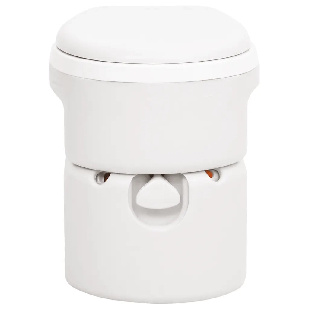 Toilette Integrata da Campeggio Bianca 24+17 L HDPE e PP 154411