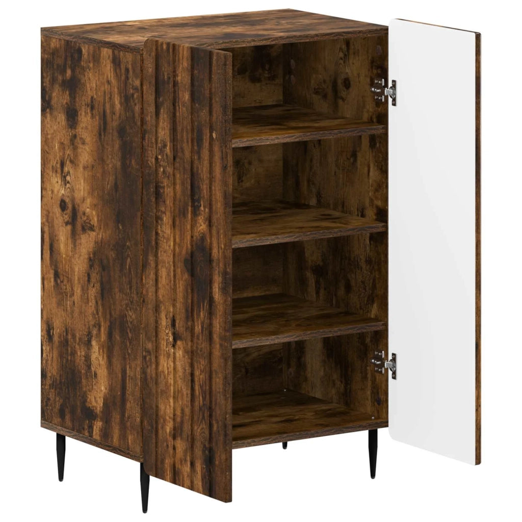 Mobile per scarpe ZWOLLE 59,5 x 39,5 x 91,5 cm Rovere Fumo 896430