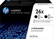 HP Confezione da 2 cartucce Toner originali nero ad alta capacità LaserJet 26X
