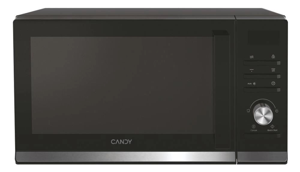 Candy Microonde con grill, 20L, 700W, nero, superficie piana, CMGA20TNDB